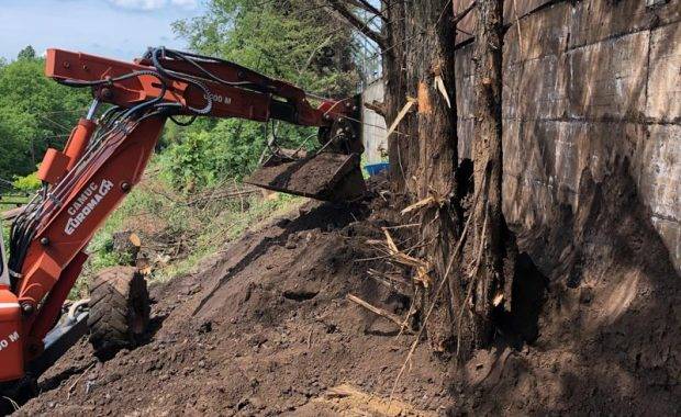 Pelle araignée en zone inaccessible - New Technology BTP